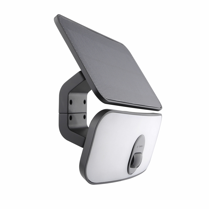 Brilagi - LED Saules enerģijas sienas lampa ar sensoru ROOF LED/13W/5V IP65