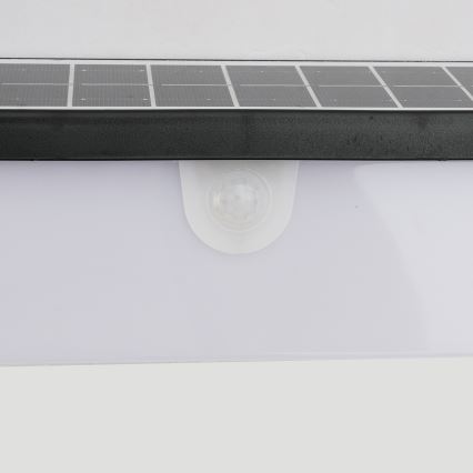 Brilagi - LED Saules enerģijas sienas lampa ar sensoru SAULE RAY LED/6W/3,7V 2200 mAh IP44