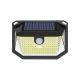Brilagi - LED Saules enerģijas sienas lampa ar sensoru WALLIE LED/4W/3,7V 6500K IP65