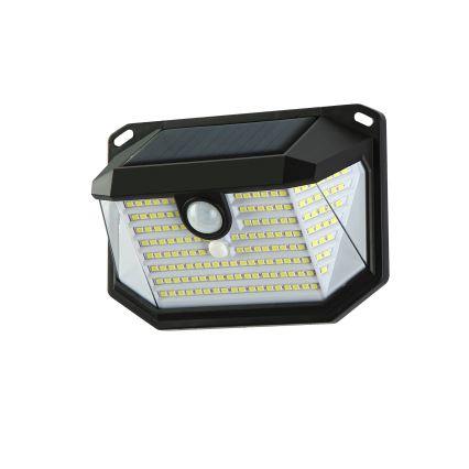 Brilagi - LED Saules enerģijas sienas lampa ar sensoru WALLIE LED/4W/5,5V 1200 mAh 3000K IP65