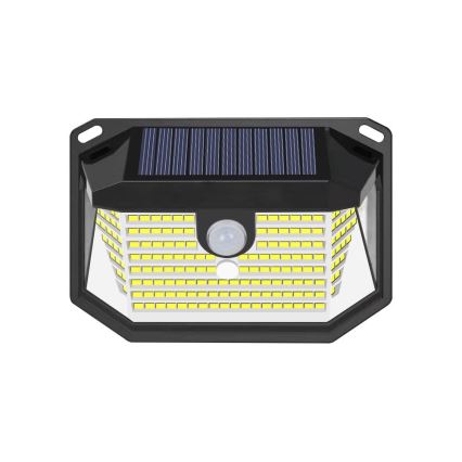 Brilagi - LED Saules enerģijas sienas lampa ar sensoru WALLIE LED/4W/5,5V 1200 mAh 3000K IP65