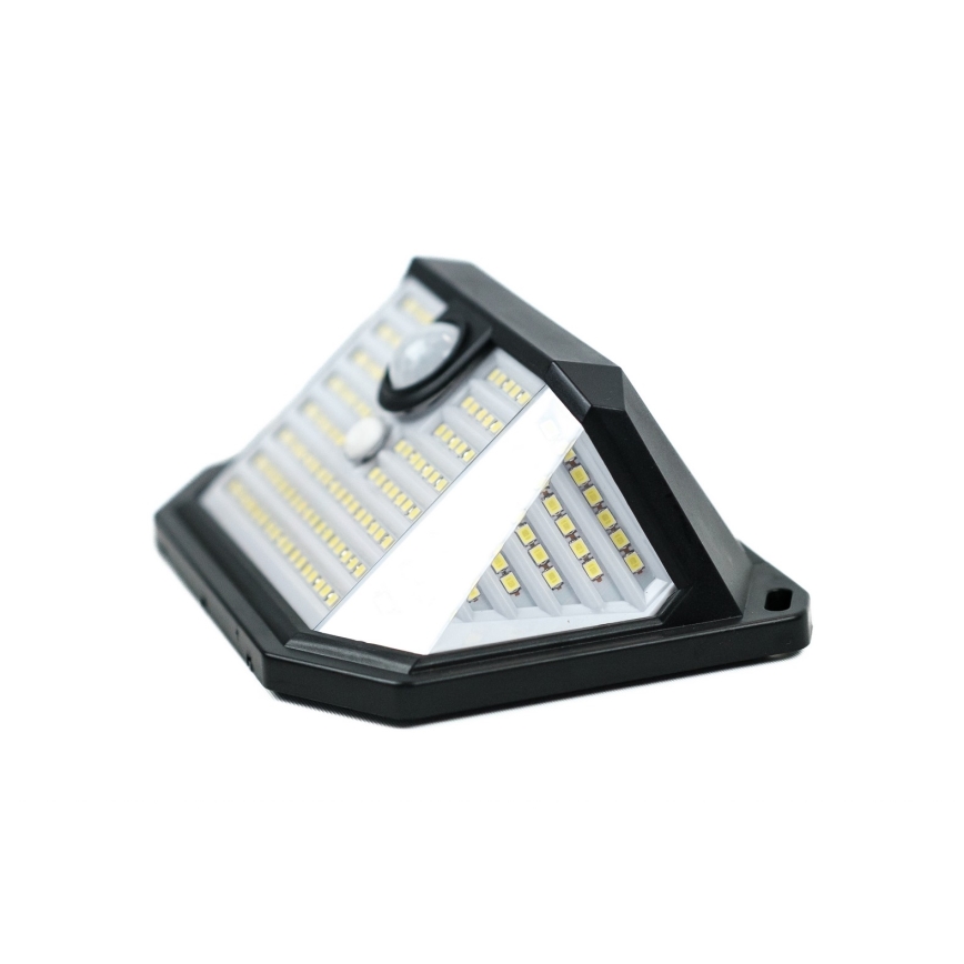 Brilagi - LED Saules enerģijas sienas lampa ar sensoru WALLIE LED/4W/5,5V 1200 mAh 3000K IP65