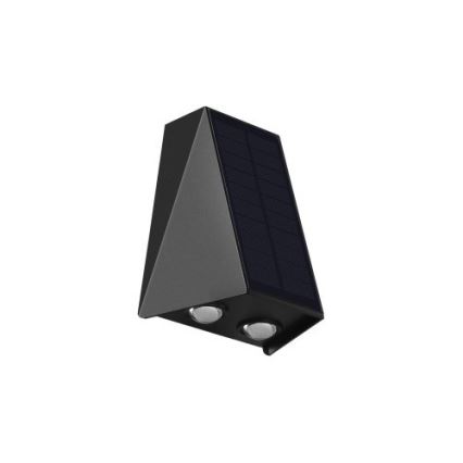 Brilagi - LED Saules enerģijas sienas lampa PYRAMID LED/2W/3,2V 1300 mAh IP54