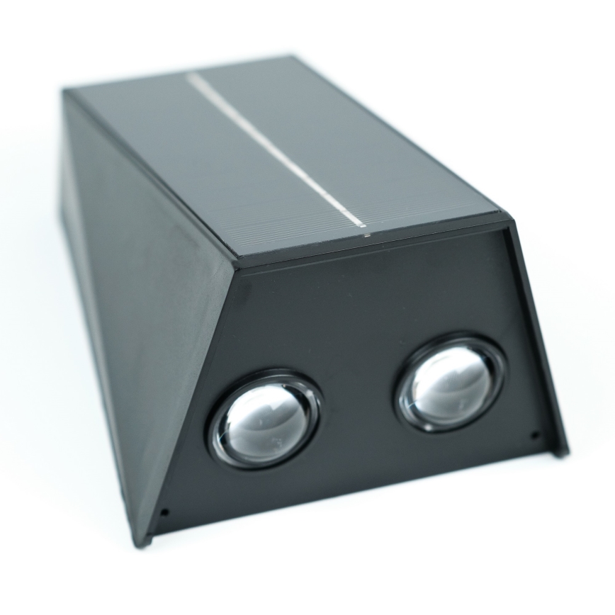 Brilagi - LED Saules enerģijas sienas lampa PYRAMID LED/2W/3,2V 1300 mAh IP54