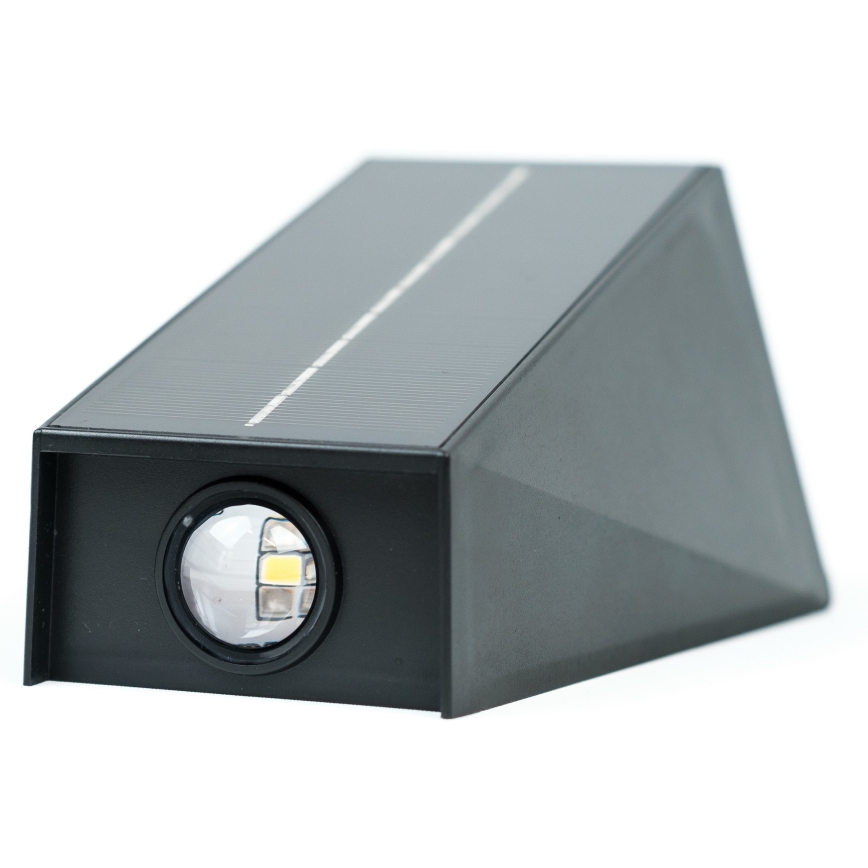 Brilagi - LED Saules enerģijas sienas lampa PYRAMID LED/2W/3,2V 1300 mAh IP54