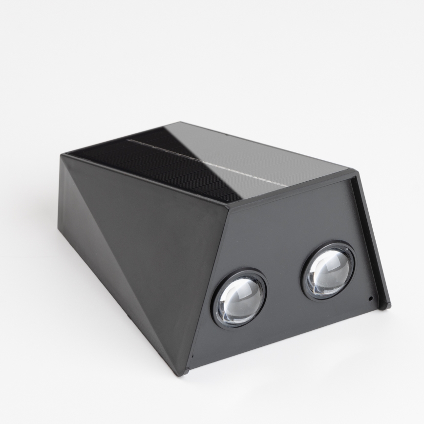 Brilagi - LED Saules enerģijas sienas lampa PYRAMID LED/2W/3,2V 1300 mAh IP54