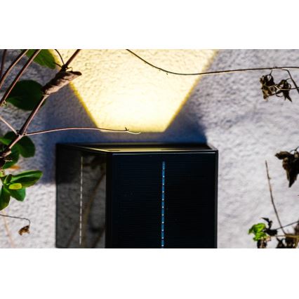 Brilagi - LED Saules enerģijas sienas lampa SOLAR CUBE LED/2W/3,2V 1300 mAh IP54