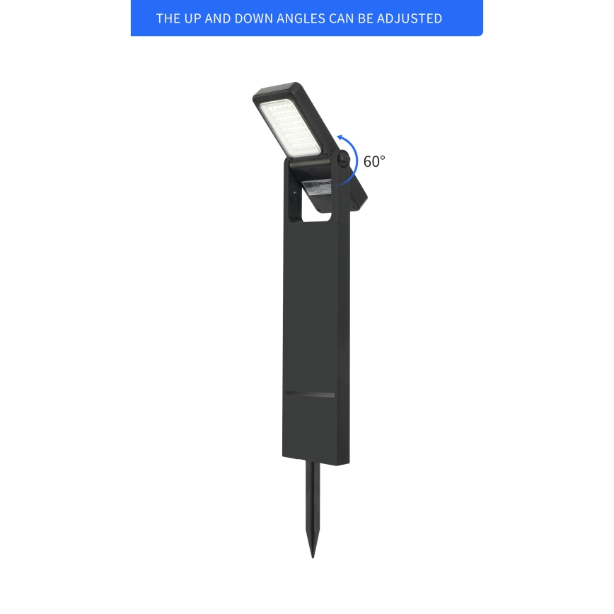 Brilagi - LED Saules lampa SUN SPIKE LED/4W/3,7V 2200 mAh IP44