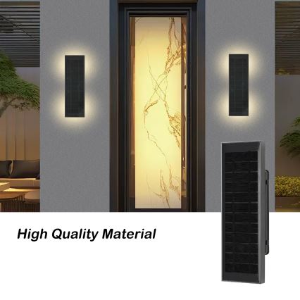 Brilagi - LED dimējams saules sienas gaismeklis SUN LED/2,5W/230V 30 cm 2000 mAh IP44
