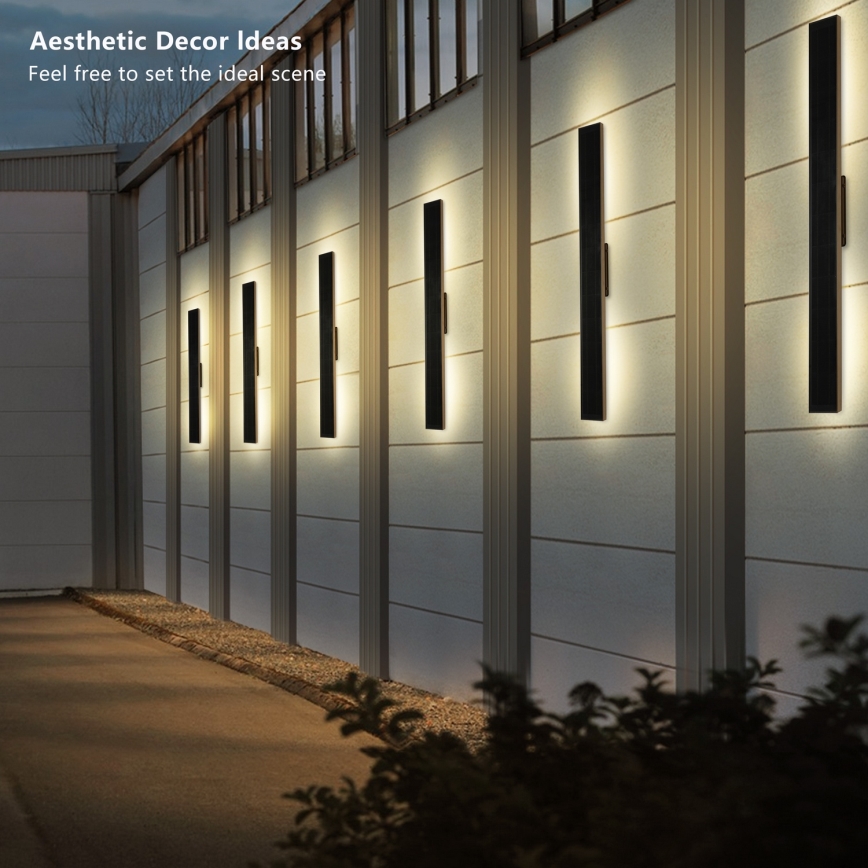 Brilagi - LED aptumšojams saules sienas gaismeklis SUN LED/5,5W/230V 100 cm 6000 mAh IP44