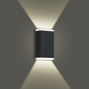 Brilagi - LED Saules sienas lampa SUN GUARD LED/2W/3,7V 2000 mAh IP45