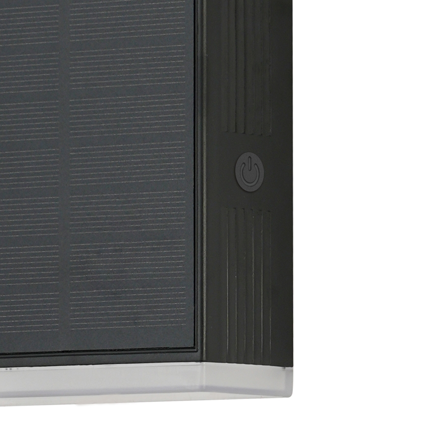 Brilagi - LED Saules sienas lampa SUN GUARD LED/2W/3,7V 2000 mAh IP45