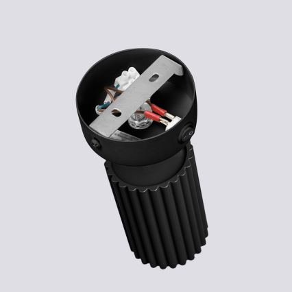 Brilagi - LED sienas akcenta gaismeklis CRESTO 1xGU10/10W/230V melns