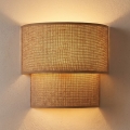 Brilagi - LED sienas gaismeklis BOHO ECO 1xE27/10W/230V bēšs