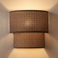 Brilagi - LED sienas gaismeklis BOHO ECO 1xE27/10W/230V brūns