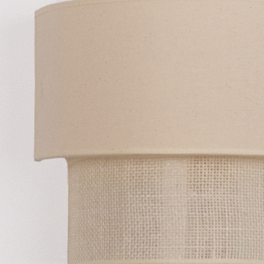 Brilagi - LED sienas gaismeklis BOHO ECO 1xE27/10W/230V krēmkrāsains