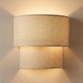 Brilagi - LED sienas gaismeklis BOHO ECO 1xE27/10W/230V krēmkrāsains