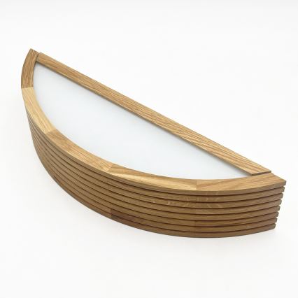Brilagi - LED sienas gaismeklis CARVALHO MODERN 1xE27/60W/230V ozols