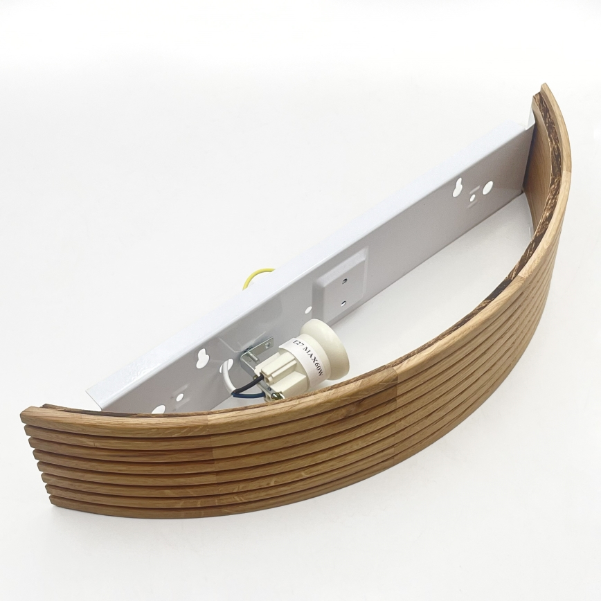 Brilagi - LED sienas gaismeklis CARVALHO MODERN 1xE27/60W/230V ozols