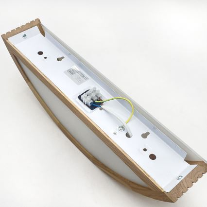 Brilagi - LED sienas gaismeklis CARVALHO MODERN 1xE27/60W/230V ozols