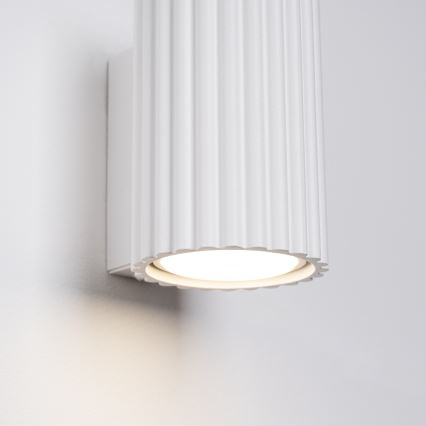 Brilagi - LED sienas gaismeklis CRESTO 1xGU10/10W/230V 10 cm balts