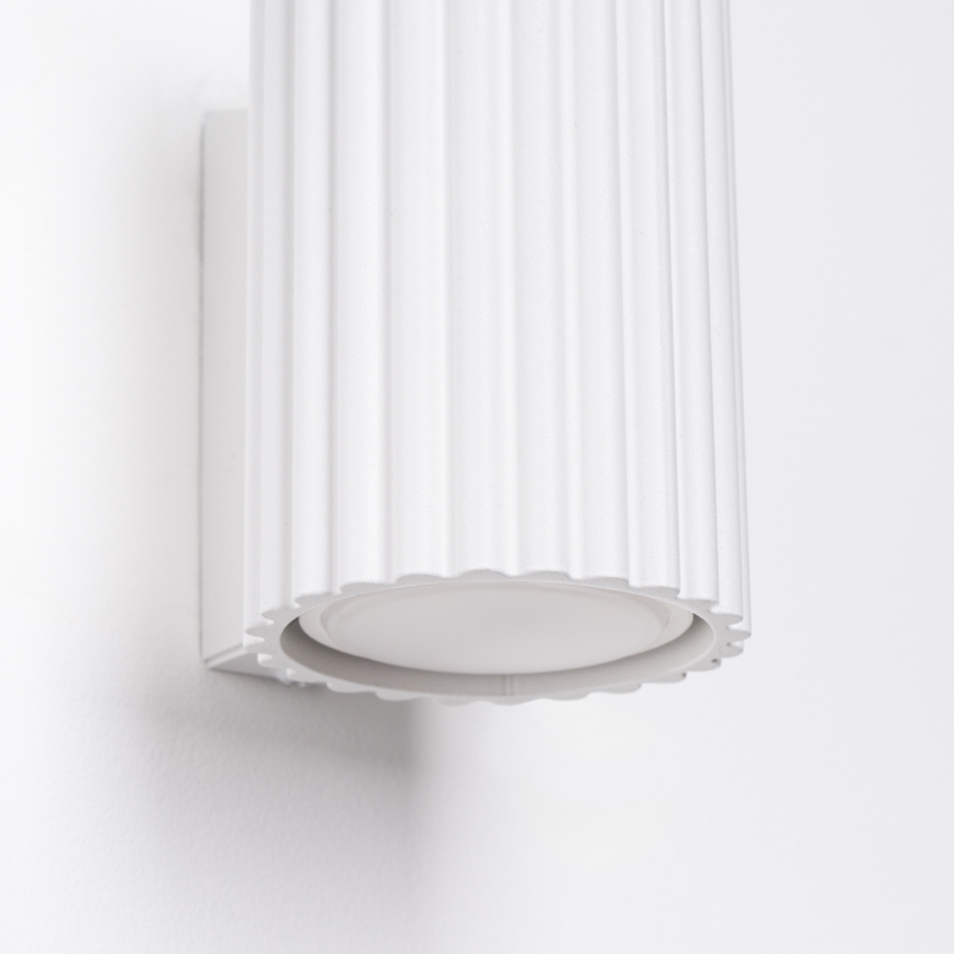 Brilagi - LED sienas gaismeklis CRESTO 1xGU10/10W/230V 10 cm balts