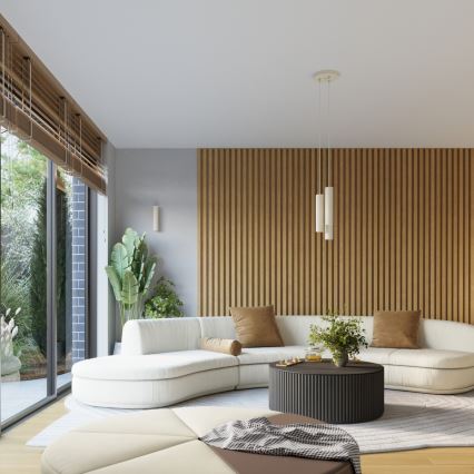 Brilagi - LED sienas gaismeklis CRESTO 1xGU10/10W/230V 10 cm krēmkrāsains