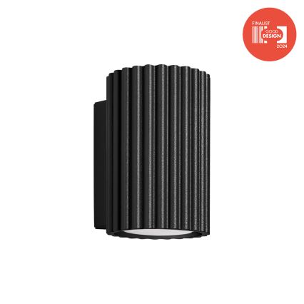 Brilagi - LED sienas gaismeklis CRESTO 1xGU10/10W/230V 10 cm melns