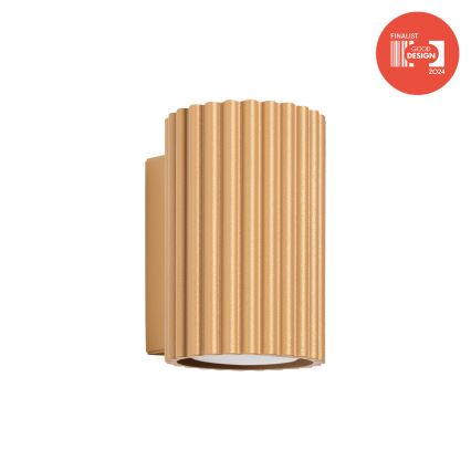 Brilagi - LED sienas gaismeklis CRESTO 1xGU10/10W/230V 10 cm zelta krāsā