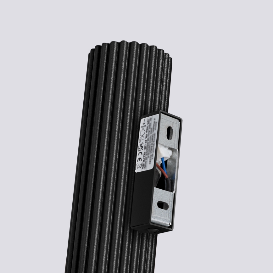 Brilagi - LED sienas gaismeklis CRESTO 2xGU10/10W/230V 20 cm melns