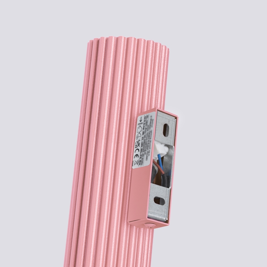 Brilagi - LED sienas gaismeklis CRESTO 2xGU10/10W/230V 20 cm rozā