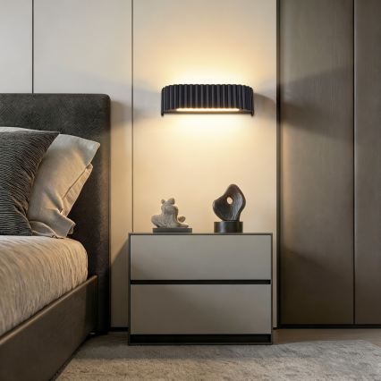 BRILAGI - LED Sienas gaismeklis FALCON MODERN LED/10W/230V 30 cm 3000/4500/6000K melns