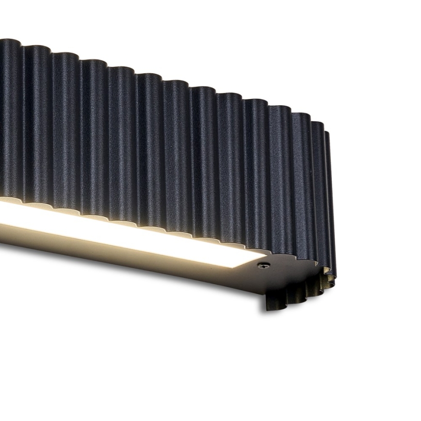 BRILAGI - LED Sienas gaismeklis FALCON MODERN LED/10W/230V 30 cm 3000/4500/6000K melns