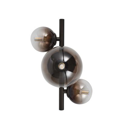 Brilagi - LED sienas gaismeklis MILLA 3xG9/3W/230V brūns/dūmakaini brūns
