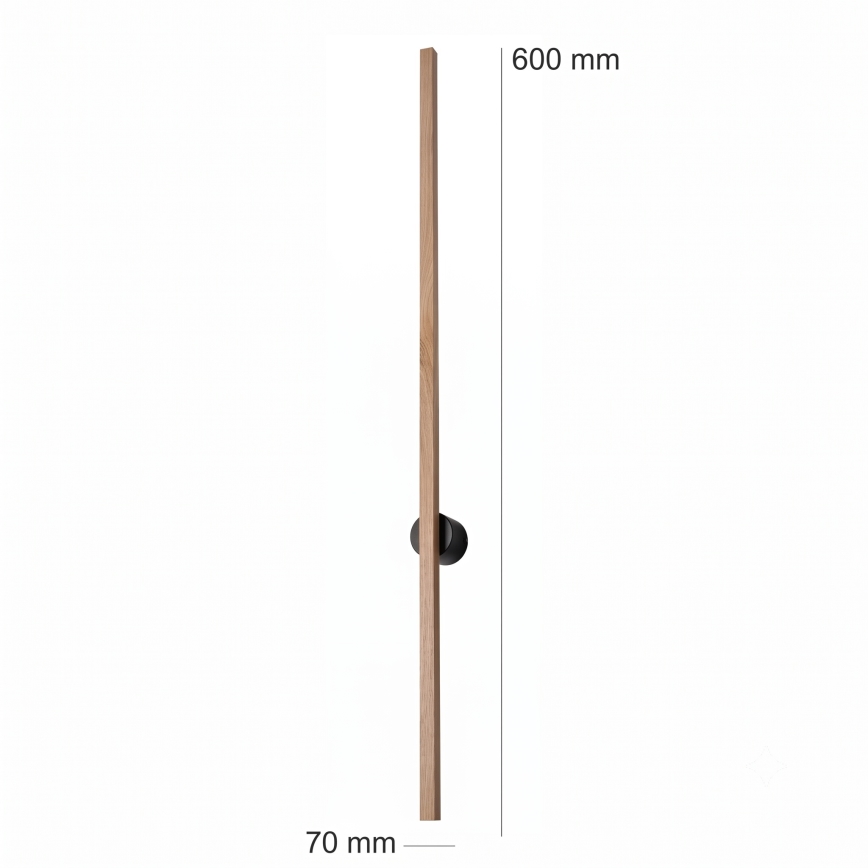 BRILAGI - LED sienas gaismeklis WOODY LINE LED/7W/230V 4000K 60 cm ozols