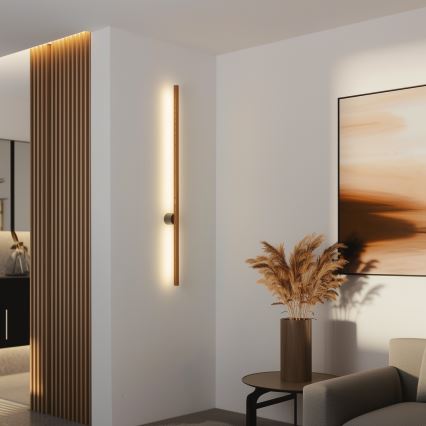 Brilagi - LED sienas gaismeklis WOODY LINE LED/7W/230V 4000K 60 cm ozols ķirsis