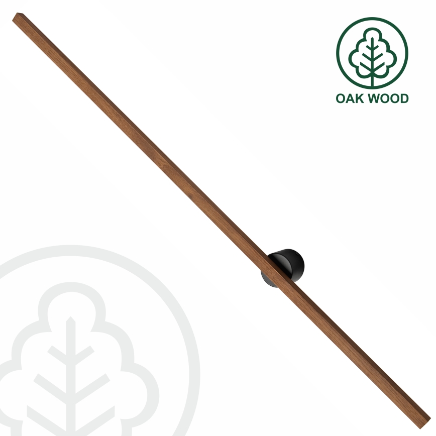 Brilagi - LED sienas gaismeklis WOODY LINE LED/7W/230V 4000K 60 cm ozols ķirsis