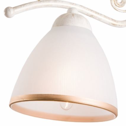 Brilagi - LED sienas lampa ANTICO 1xE27/60W/230V 3000K balta patina