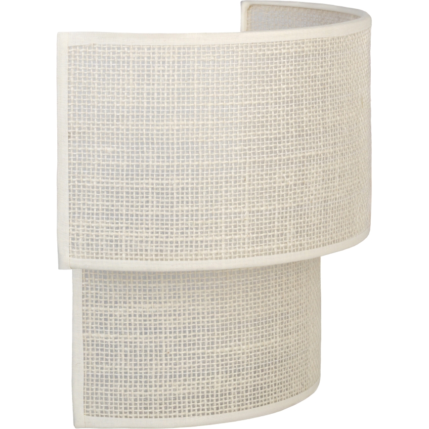 Brilagi - LED sienas lampa BOHO ECO 1xE27/10W/230V krēmkrāsaina