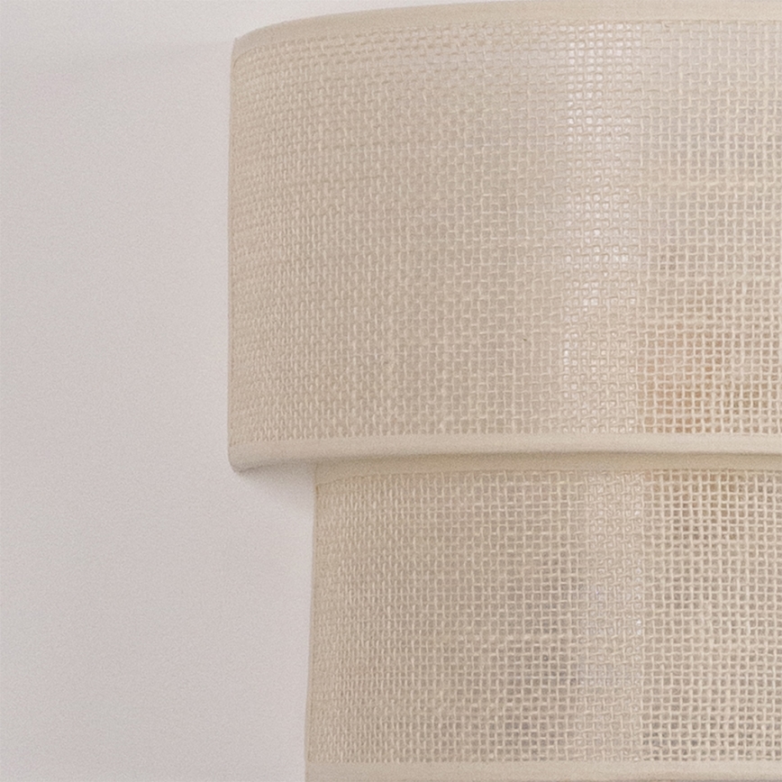 Brilagi - LED sienas lampa BOHO ECO 1xE27/10W/230V krēmkrāsaina