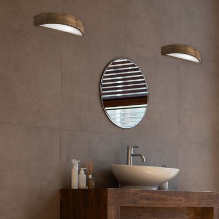 Brilagi - LED Sienas lampa CARVALHO 1xE27/60W/230V ozols