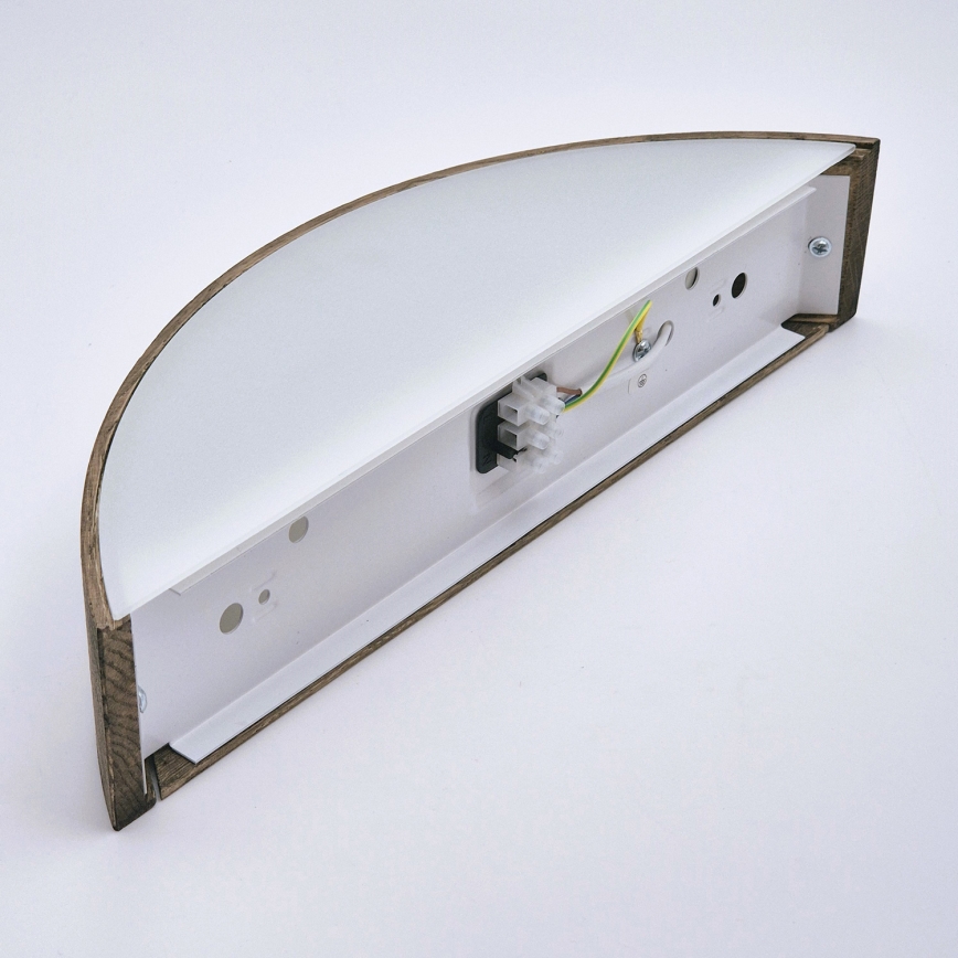 Brilagi - LED Sienas lampa CARVALHO 1xE27/60W/230V ozols