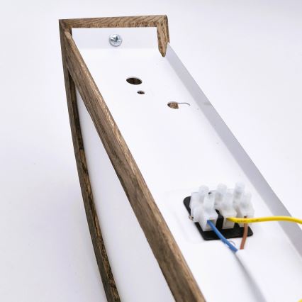 Brilagi - LED Sienas lampa CARVALHO 1xE27/60W/230V ozols