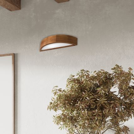 Brilagi - LED Sienas lampa CARVALHO 1xE27/60W/230V ozols ķirsis
