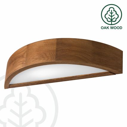Brilagi - LED Sienas lampa CARVALHO 1xE27/60W/230V ozols ķirsis