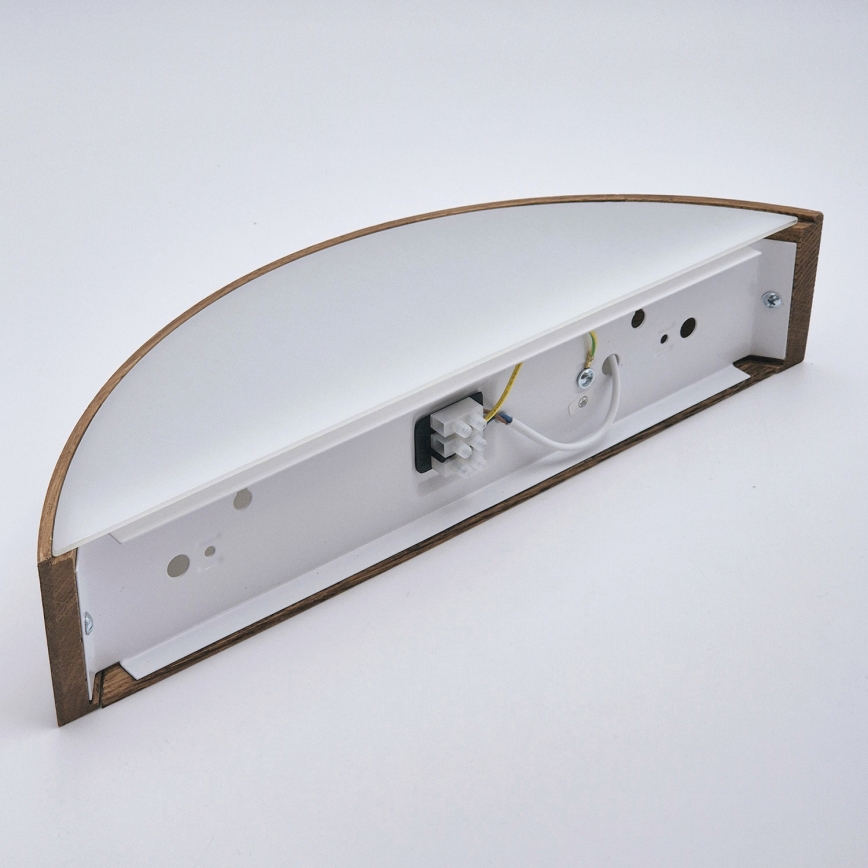 Brilagi - LED Sienas lampa CARVALHO 1xE27/60W/230V ozols ķirsis