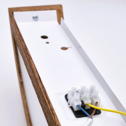 Brilagi - LED Sienas lampa CARVALHO 1xE27/60W/230V ozols ķirsis
