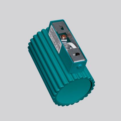 Brilagi - LED sienas lampa CRESTO 1xGU10/10W/230V 10 cm tirkīza