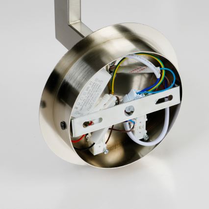 Brilagi - LED Sienas lampa DAYA 1xE14/40W/230V + LED/3W balta/matēts hroms