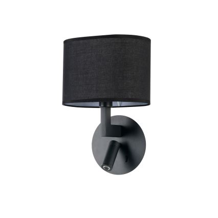 Brilagi - LED Sienas lampa DAYA 1xE14/40W/230V + LED/3W melna